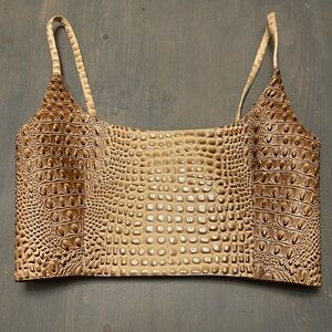 Mia Vesper croc top✨